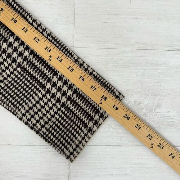 Zara Houndstooth Double Breasted Oversized Knit Sweater Blazer Jacket Size M - Picture 13 of 16